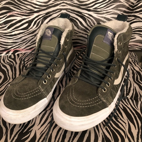 olive green sk8 his